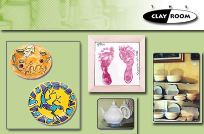 Image of $15 for $30 Worth of Paint-It-Yourself Pottery and Studio Fees at The Clay Room