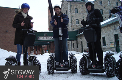 Image of $22 for a 30 Minute Segway Distillery Spin Tour with Segway Ontario (a $44 Value)