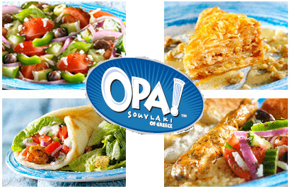 Image of $5 for $10 Worth of Greek Fare at Opa Souvlaki - Choose from 2 Locations