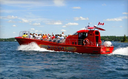Image of $30 for a 2-Hour Wildcat High-Speed Adventure Cruise from 1000 Island and Seaway Cruises in Brockville (a $60 Value)