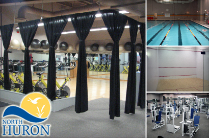 Image of $72 for a Three-Month Membership (Gym, Squash Court and Pool) at North Huron Wescast Community Complex (A $146 Value)