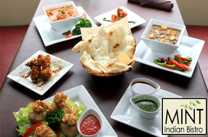 Image of $12 for $25 Worth of Dining at Mint Indian Bistro in Brampton