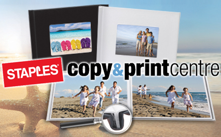 Image of $13.54 for a 6x8 Photo Book from Staples Copy & Print Centre ($28.24 Value)