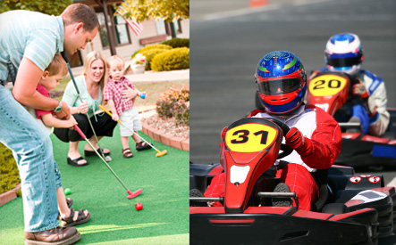 Image of $29 for 20 Minutes of Go-Karting and a Day of Unlimited Mini Golf for 2 at Blue Mountain Go Karts (a $60 Value)