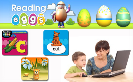 Image of $31 for a One-Year Subscription to an Online Children's Reading Program at Reading Eggs (a $65 Value)
