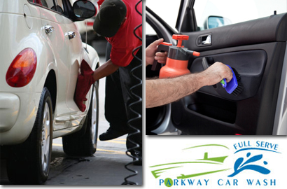 Image of $11.50 for a Full-Service Parkway Deluxe Car Wash and Bonus Air Freshener from Parkway Car Wash (A $24.50 Value)