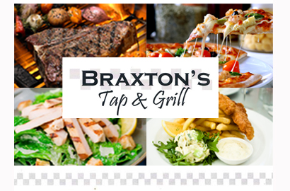 $14 for $30 Worth of Steaks, Seafood, Pub Fare and More at Braxton’s