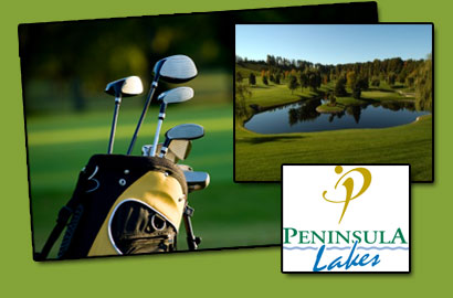 Image of $99 for Golf and Dinner for Two at Peninsula Lakes Golf Club (a $210 Value)