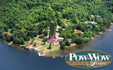 Image of $329 for a 2 Night Getaway for 2 in a Deluxe Room, 3 Meals a Day + Use of Recreation Facilities at Pow Wow Point Lodge (Reg. $705)