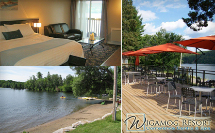 Image of $139 for a One-Night Stay for Two People and a Mani-Pedi for One at the Wigamog Resort Conference Centre & Spa in Haliburton ($293 Value)