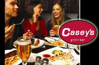 Image of $9 for $20 Worth of Dining at Casey's Grill Bar - Brampton's Trinity Common Location Only