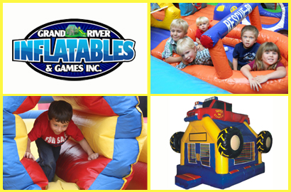 Image of $99 for an Inflatable Bouncer Rental from Grand River Inflatables & Games Inc (a $225 Value)