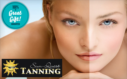 Image of $15 for 50 Minutes of Tanning in Speed Beds + a $10 Credit towards Tanning Lotion at Sunquest Tanning (a $39 Value) Choose from 2 Hamilton Locations