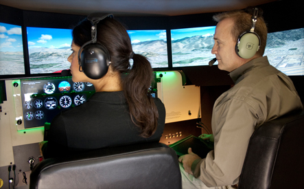 Image of $49 for a 30-Minute Full-Motion Flight Simulator Experience with a Certified Flight Instructor at Brampton Flight Centre (a $113 Value)