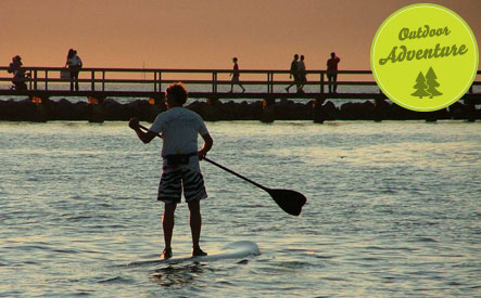 Image of $19 for a 2-Hour Stand-up Paddle Board Rental including a Life Jacket and Wetsuit from Windsure Adventure Watersports (a $44 Value)