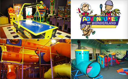 Image of $5 for a Child's Full-Day Pass (Ages 1-12) to Adventures on Wonderland (Up to a $12 Value)