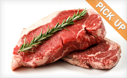 Image of $62 for 10 x 12 oz AAA Choice Strip Loin Steaks (a $150 Value)