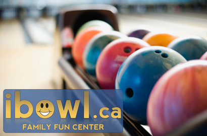 Image of $10 for a $25 Worth of Bowling or Mini Golf at ibowl.ca Family Fun Center