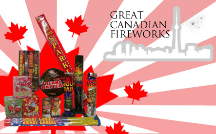 Image of $29 for a Large Fireworks Package including Roman Candles, Cakes, Sparklers and More from Great Canadian Fireworks (a $75 Value)