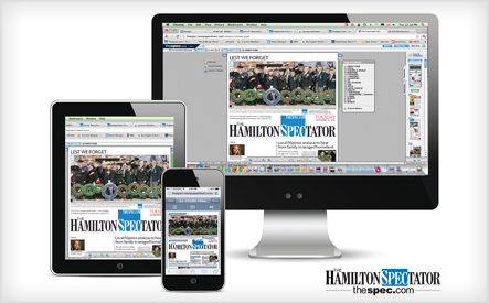 Image of $39 for a 12-Month Subscription to the Hamilton Spectator E-Edition (a $100 Value)