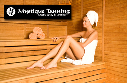 Image of $39 for 5 Infrared Sauna Sessions at Mystique Tanning Edmonton West (a $125 Value)
