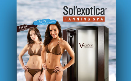 Image of $39 for 4 Versa Spa Sunless Tanning Sessions at Sol' exotica (a $140 value)