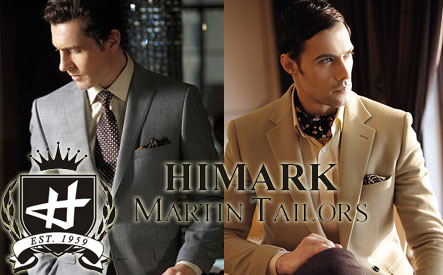 Image of $399 for a Custom Tailored 2-Piece Suit from Himark Martin Tailors (a $1485 value)