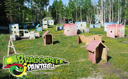 Image of $19 For 2 Admissions Including 200 Paintballs and Equipment At Bragg Creek Paintball In Calgary (a $70 Value)