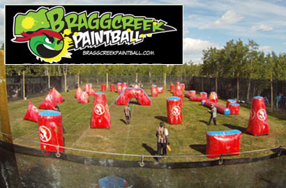 Image of $19 For 2 Admissions Including 200 Paintballs and Equipment At Bragg Creek Paintball In Calgary (A Value Of $70)