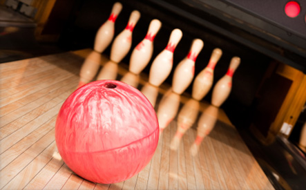 Image of $20 for 1.5 Hours of 5 or 10 Pin Bowling for up to Six People Including Shoe Rental at University Lanes (a $79 Value) -- Valid for Glow-in-the-Dark Bowling