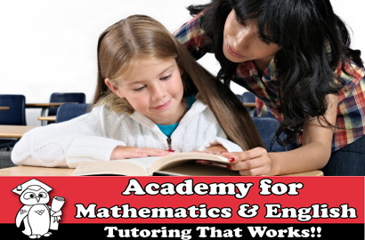 Image of $39 for 10 One-Hour Tutoring Sessions for Math or English at Academy for Mathematics & English - SK to Grade 10  (A $700 Value)