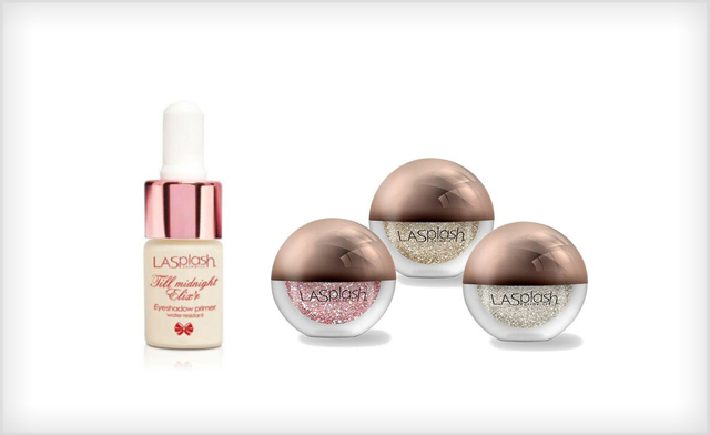 Image of $65 for LA Splash Cosmetics Crystallized Glitter and Primer Set (a $119 Value)