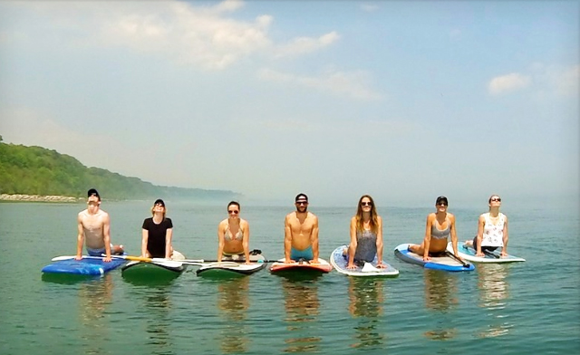 Image of $39 for a 90-Minute Introductory Stand-up Paddleboarding Lesson (an $80 Value)
