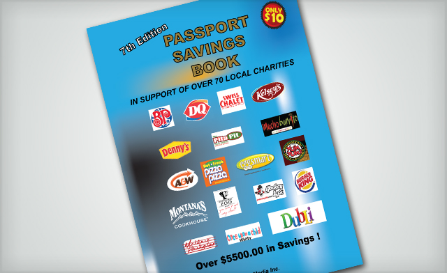 Image of $5 for a Durham Region Passport Savings Book (a $10 Value)