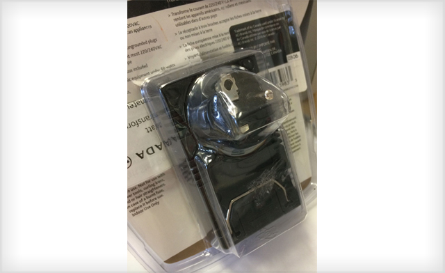 Image of $16.99 for an Air Canada 60W Step Down Transformer (a $49.66 Value)