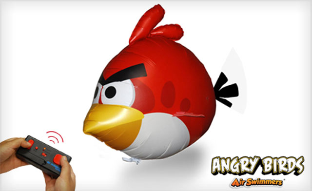 Image of $19 for a Remote Controlled Flying Angry Birds Air Swimmer (a $50 Value)