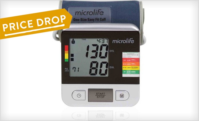 Image of $21.17 for a Microlife Deluxe Upper Arm Blood Pressure Monitor- Model BP3NA1 (a $62.15 Value)