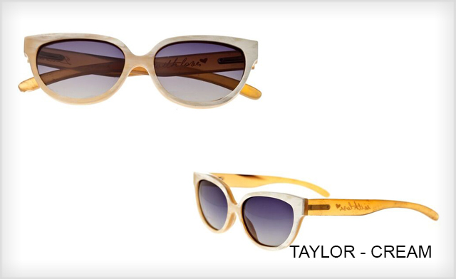 Image of Up to 87% off Bertha Real Buffalo-Horn Sunglasses