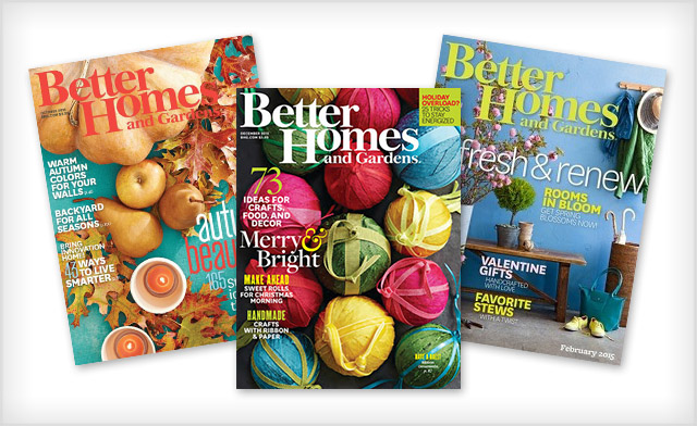 Image of $19 for a 1-Year Subscription to Better Homes & Gardens Magazine (a $41.88 Value)