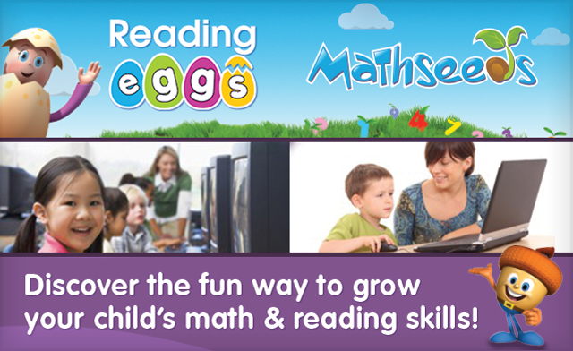 Image of $59 for a 1-Year Subscription to Reading Eggs and Mathseeds (a $118 Value)