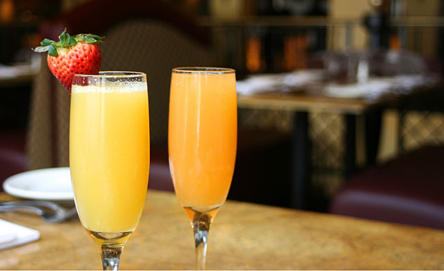 Image of 2-Course Benny Brunch with Access to the Mimosa Trolley for 1 or 2 inside the Shangri-La Hotel