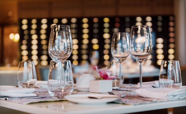 Image of 2-Course Benny Brunch with Access to the Mimosa Trolley for 1 or 2 inside the Shangri-La Hotel