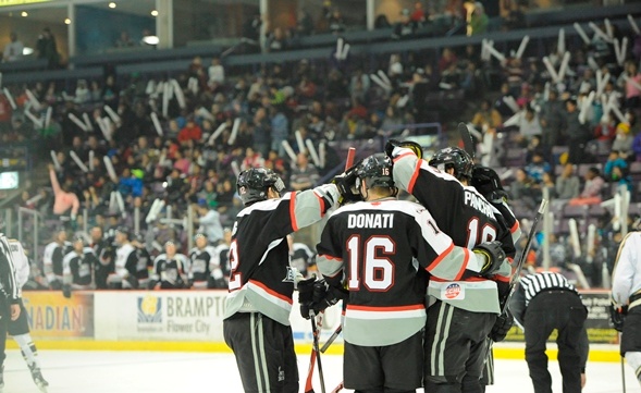 Image of 39% off Gold Tickets to a Brampton Beast Hockey Game - Click BUY and Enter Promo Code WAGJAG15