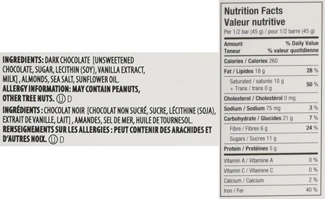 Image of Up to 46% off Brookside Dark Chocolate with Roasted Almonds and Sea Salt