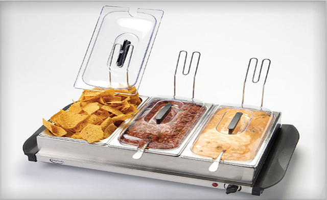 Image of $44 for a Betty Crocker 3-Tray Buffet Server (a $289 Value)