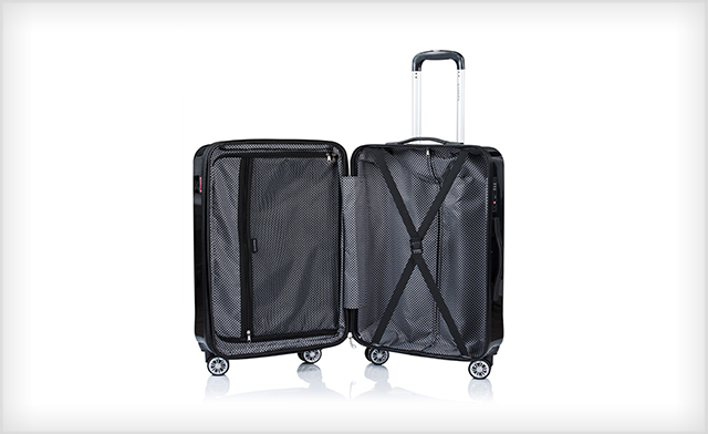 Image of $179 for a 3-Piece Canada 150 Hardside Spinner Luggage Set (a $700 Value)