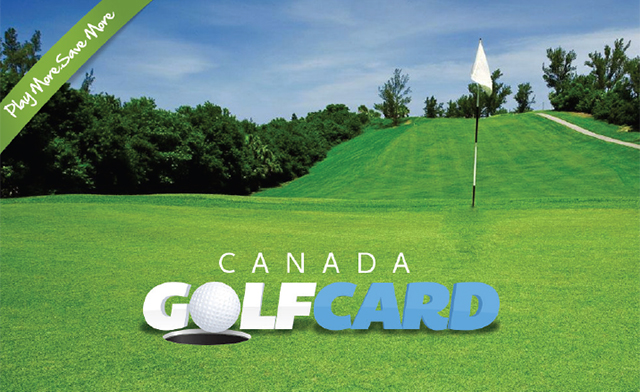 Image of $44.95 for a Canada Golf Discount Card (a $59.95 Value)