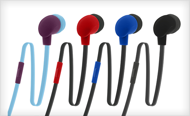 Image of $20 for 2 Pairs of Case Logic Earbuds with Buttons (a $60 Value)