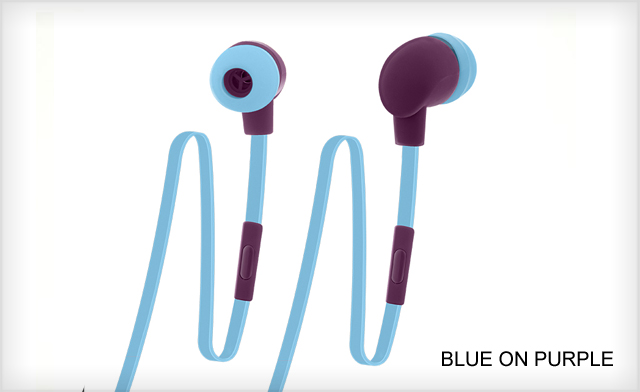 Image of $20 for 2 Pairs of Case Logic Earbuds with Buttons (a $60 Value)