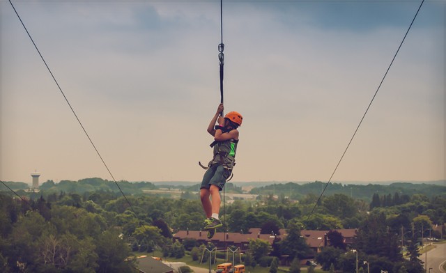 Image of $25 and Up for All Access Entertainment with Zip Lining Passes at Chicopee Tube Park (up to a $103 Value)